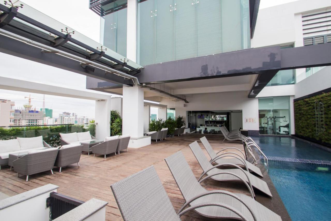 Naki Suites @ Silvertown Phnom Penh Eksteriør bilde